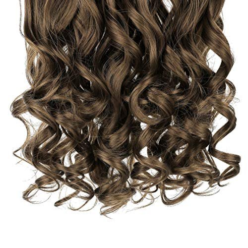 REECHO 20 1-pack 3/4 Full Head Curly Wave Clips in