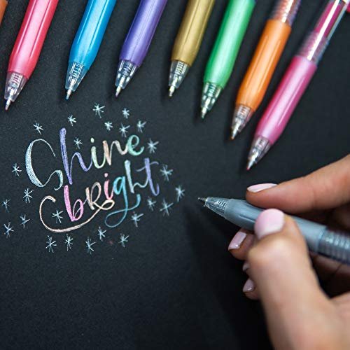 Zebra Sarasa Clip Shiny Color Metallic Gel Pens