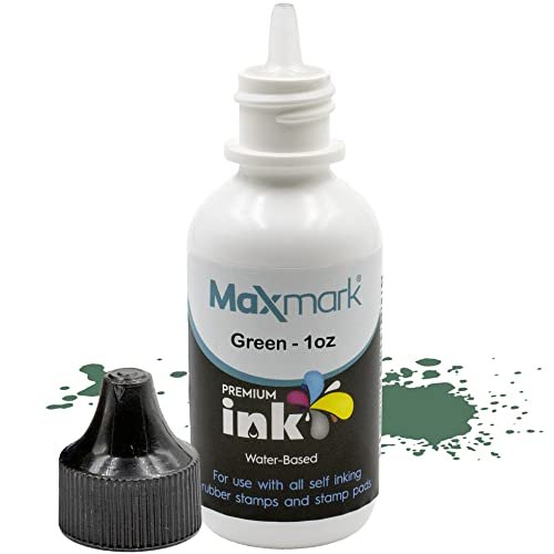 MaxMark Premium Refill Ink for self inking stamps and stamp pads