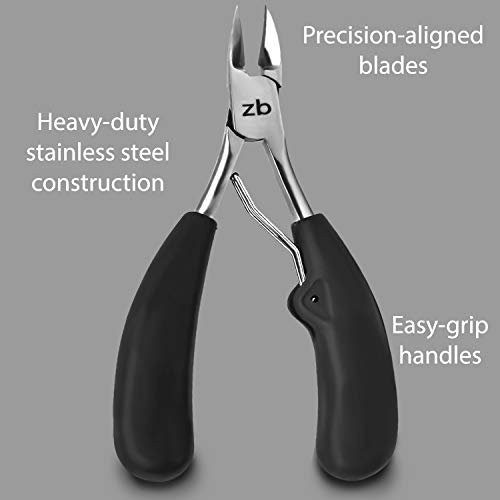 Professional Toenail Clippers for Thick Nails for Seniors - Thick Toenail  Clippers for Men - Large Handle for Easy Grip + Sharp Stainless Steel -  Best