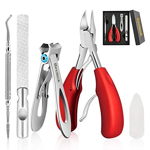 Nail Clippers for Thick Nails,Large Toenail Clippers for Ingrown Toenails  or Thick Nails for Men,Women, Seniors,Adults. Clippers Set. (Red/Silver) -  Shop Imported Products from USA to India Online - iBhejo