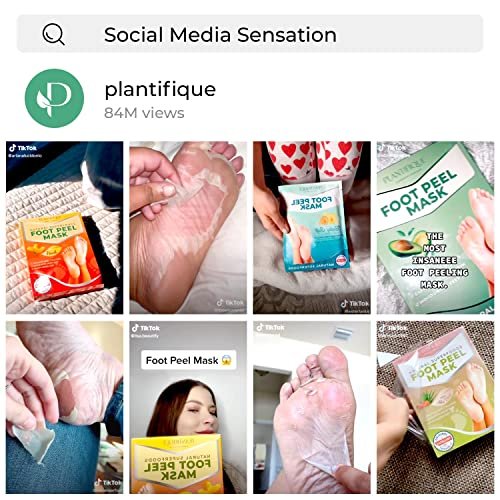 Foot Peel Mask to Exfoliate Dead Skin - Dermatologically Tested