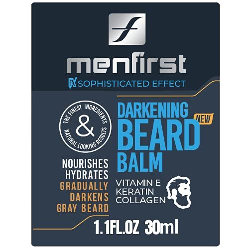 MENFIRST Darkening Beard Balm, Leave-In Conditioner Cream, Gradually  Darkens White Hair While Nourishing And Styling Your Beard  oz - Shop  Imported Products from USA to India Online - iBhejo