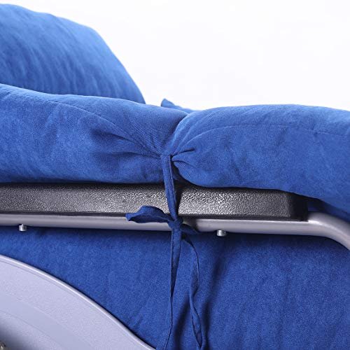  DIVECODE Wheelchair Cushion Soft Wheelchair Accessories Helps  Prevent Pressure,Armrest and Supports Coccyx& Back,Non- Slip,Suitable for  18'' and Above Wheelchair with Full Arms, Blue : Health & Household