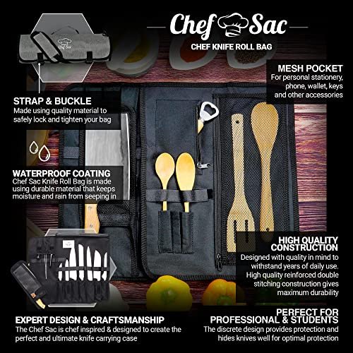 8 Slot Knife Bag - Shop Our Knife Accessories