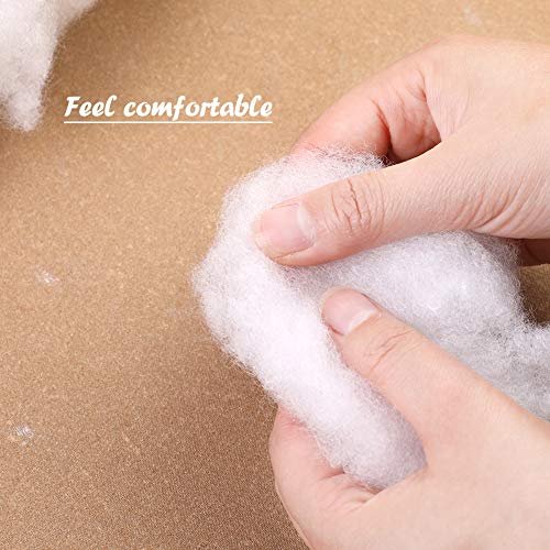 Lokunn 300G/10.6Oz Polyester Fiber Fill, Stuffing Pillow Filling Stuffing  Cushion Filling, Batting High Resilience Fill Fiber, Stuffing For Stuffed A  - Imported Products from USA - iBhejo