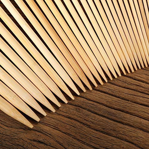  36PCS Bamboo Knitting Needles Set, BetyBedy Single Pointed  Knitting Needles, 9 Inches Length Knitting Crochet Supplies for Beginners  Handmade (18 Sizes from 2.0mm-10.0mm)