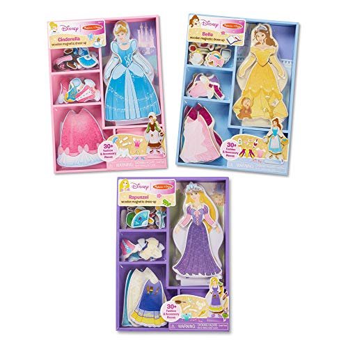 Melissa and doug store belle magnetic dress up