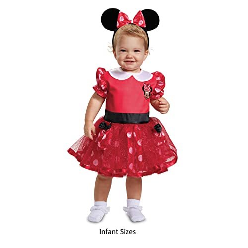 Disguise Infant Girls' Disney Minnie Mouse Costume - Size 12-18 months 