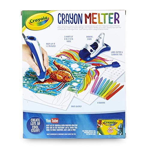 Crayola Crayon Melter, Melting Art, Gift For Kids, Ages 8, 9, 10