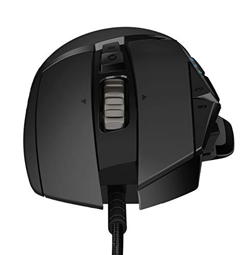 Logitech G502 Hero High Performance Wired Gaming Mouse, 25K Sensor, 25,600  DPI, RGB, Adjustable Weights, 11 Programmable Buttons, On-Board Memory