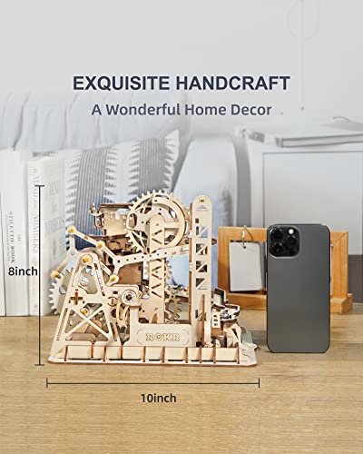 ROKR 3D Wooden Puzzle Mechanical Model Kits for Adults DIY Craft