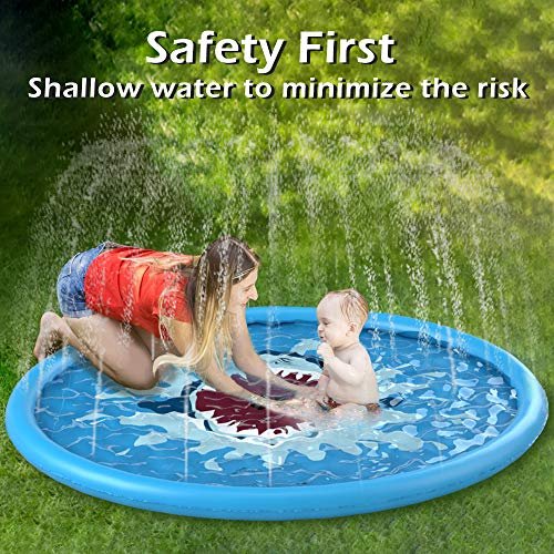 Jasonwell sprinkler best sale play mat