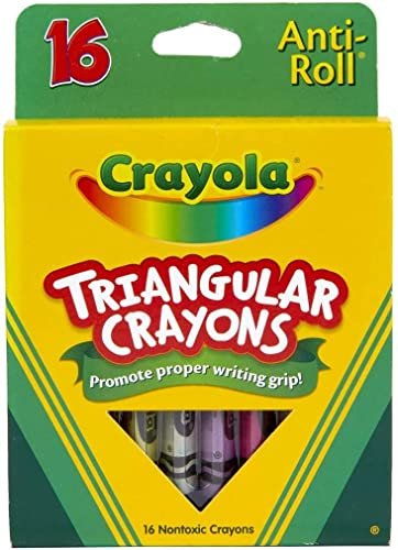 Crayola 16ct Triangular Crayons, 4 Pack - Imported Products from