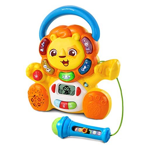 VTech Zoo Jamz Rock and Roar Karaoke, Yellow - Imported Products from USA -  iBhejo