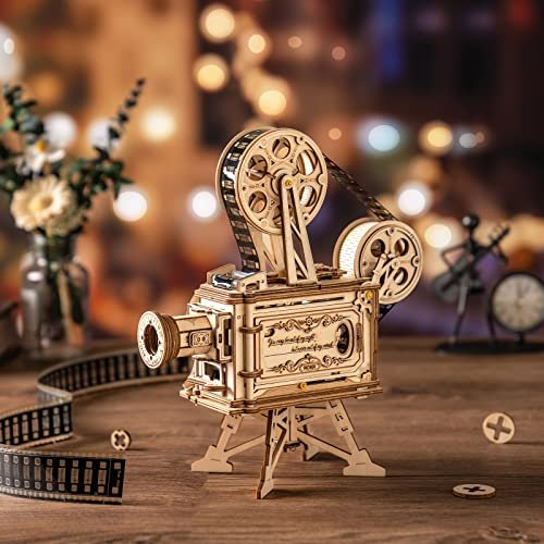 ROKR 3D Wooden Puzzles for Adults- 183pcs Mechanical Model Wooden Craft for  Adults Movie Projector Gift for Adults &Teens (Vitascope) - Imported  Products from USA - iBhejo