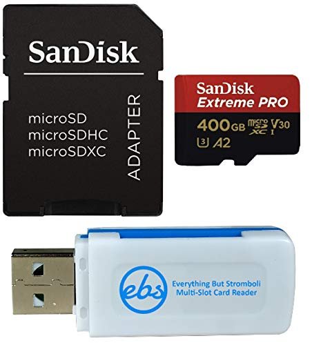 SanDisk Extreme 400GB microSD Card with Adapter