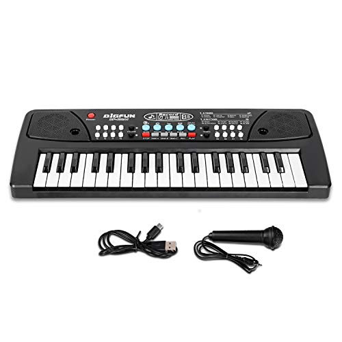 Kids Keyboard Piano, 37 Keys Piano Keyboard for Kids Musical