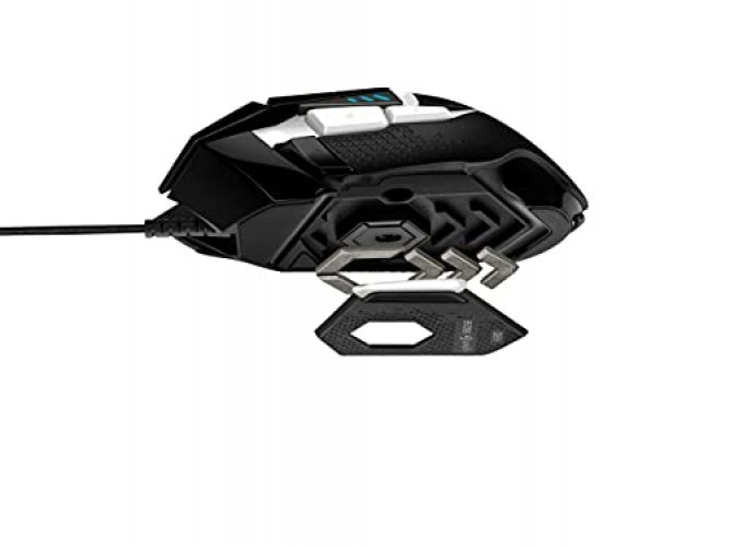 Logitech G502 gaming mouse offers adjustable weight