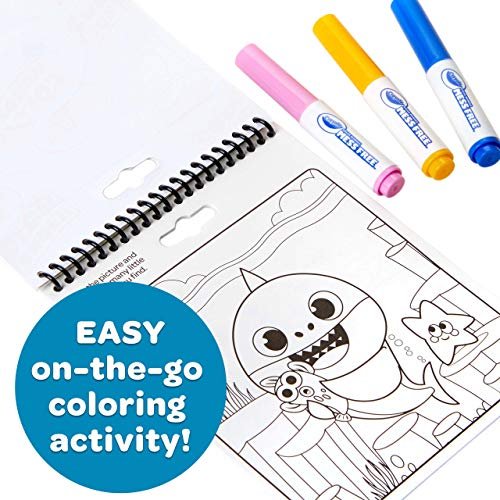 Crayola Color Wonder Baby Shark Coloring Pages, Mess Free Coloring, Kids  Gift