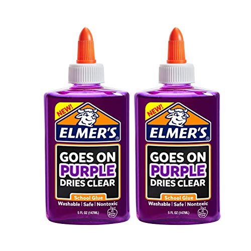 Elmer's Washable Clear School Glue 5 oz Bottle 2 Pack