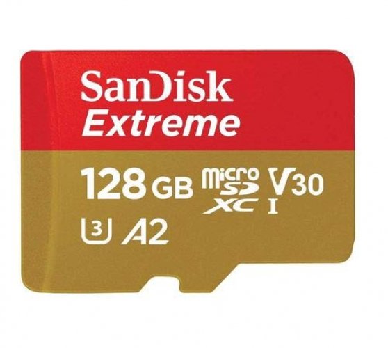 SanDisk 128GB Micro SDXC Memory Card Extreme Works with GoPro Hero