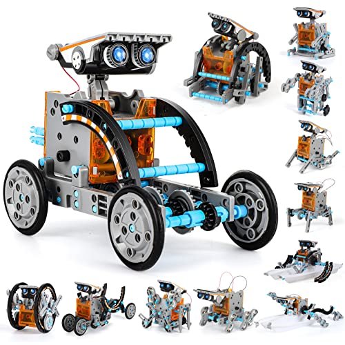 Robot Building Toys STEM Projects for Kids Ages 6-10 8-12 and up, 3 in 1  Remote Control Car Coding Set, Educational Robotics Science Kit, Birthday  for