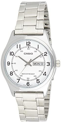 Casio day discount date analog watch