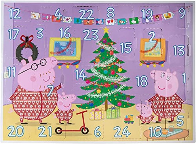 Peppa Pig Peppa Pigs Advent Calendar Jazwares - ToyWiz