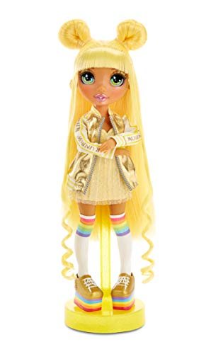 Rainbow Surprise Rainbow High Sunny Madison - Yellow Clothes Fashion Doll  with 2 Complete Mix & Match Outfits and Accessories, Toys for Kids 6 to 12