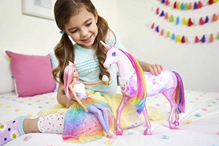 Unicorn hot sale barbie set