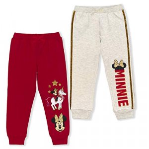 Disney Mickey Mouse Boys' 2 Pack Jogger for Toddler and Little Kids –  Red/Grey