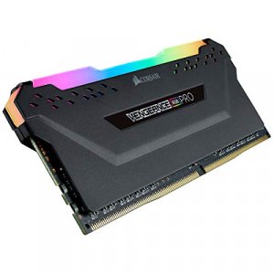 Corsair Vengeance RGB Pro 16GB (1x16GB) DDR4 3600 (PC4-28800) C18 Optimized for AMD Ryzen Black (CMW16GX4M1Z3600C18)