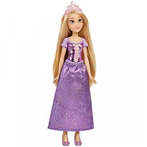 Disney Princess Royal Shimmer Rapunzel Doll, Fashion Doll with Skirt and Accessories, Toy for Kids Ages 3 and Up