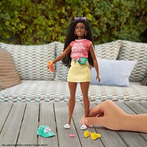  Barbie Made To Move Posable Doll In Green Color