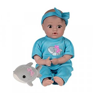 Adora Mini Baby Doll with Soft Flocked Shark Friend - Be Bright Tots & Friends