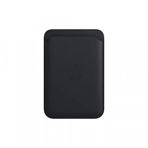 Apple Leather Wallet with MagSafe (for iPhone) - Now with Find My Support - Midnight