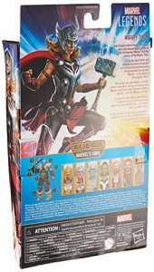 Marvel Legends Series Thor: Love and Thunder Mighty Thor Action Figure 6-inch Collectible Toy, 4 Accessories, 1 Build-A-Figure Part
