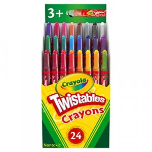 Jar Melo 36 Count Jumbo Crayons for Toddlers, Twistable Crayons Non Toxic  Washable Crayons, Easy to Hold Silky Large Crayons