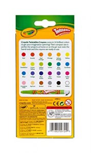 Crayola Twistables Crayons Coloring Set, Twist Up Crayons for Kids, 10 Count