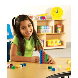 Learning Resources Snap Cubes, Classroom Snap Cube Set, Math Manipulative, Early Math Skills, Set of 1000, Ages 5+