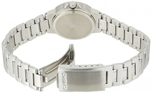 Casio Ltp-1177A-1A Wristwatch Women's Black Steel