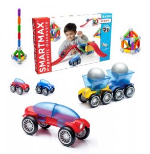  SmartMax My First Totem STEM Magnetic Discovery Building Game  with Tactile and Rattling Parts for Ages 1-5 : Toys & Games