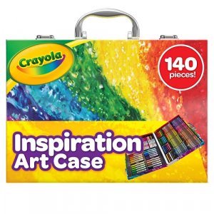 Crayola Inspiration Art Case Coloring Set - Rainbow (140ct), Art Kit For  Kids, Back to School Supplies, Toys for Girls & Boys [ Exclusive]
