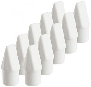 Pentel Hi-Polymer Block Eraser, Small, Box of 48 Erasers (ZEH-05),White