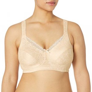 Playtex Womens Secrets Ultra Soft Comfortflex Fit Convertible Wirefree  Us4830 Bra, Black, X-Large Plus - Imported Products from USA - iBhejo