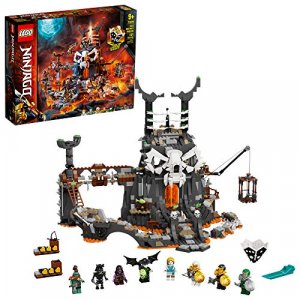 LEGO NINJAGO Skull Sorcerer s Dungeons 71722 Dungeon Playset Building Toy for Kids Featuring Buildable Figures (1,171 Pieces)