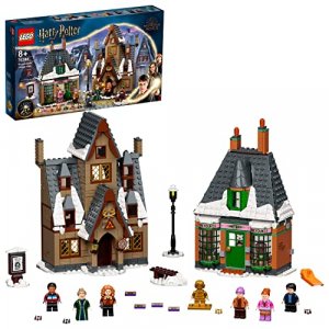 LEGO 76388 Harry Potter Hogsmeade Village Visit 20th Anniversary Set with Collectable Golden Minifigure, Toy for Kids 8 Plus Years Old
