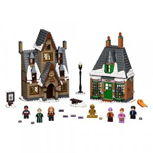 LEGO 76388 Harry Potter Hogsmeade Village Visit 20th Anniversary Set with Collectable Golden Minifigure, Toy for Kids 8 Plus Years Old