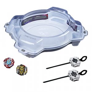  Beyblade Burst Surge Speedstorm Volt Knockout Battle Set –  Complete Battle Game Set with Beystadium, 2 Battling Top Toys and 2  Launchers